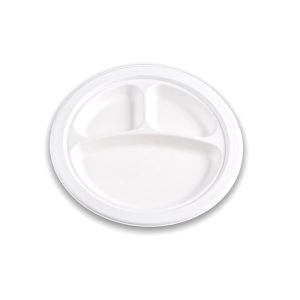 3 Comp Plastic Plates Round 9