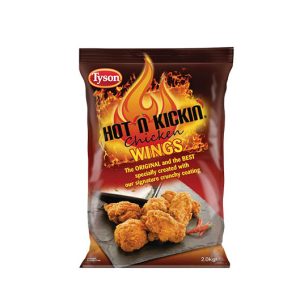 Tyson Hot & Kicken Halal Chicken Wings 5x2kg