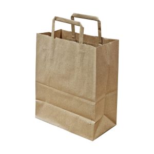 Medium Brown Sos Kraft Paper Bag 1x250