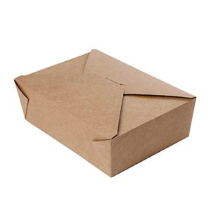Snack Box Kraft No8 1400Ml/49Oz 1x300