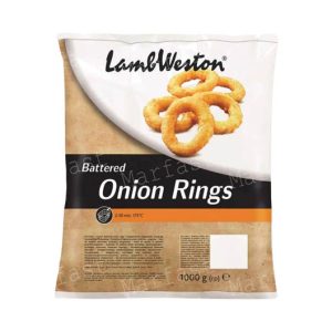 Lambweston Battered Onion Rings 6x1kg