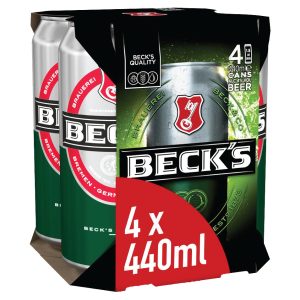Becks 4.0% Cans (6X4Pk)