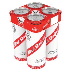 Red Stripe Pint Lager (6X4Pk)