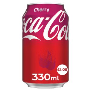 Coca Cola Cherry Can Pm £1.09