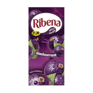 Ribena Pm£1.39 Blackcurrant