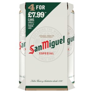 San Miguel Pint Can (6X4Pk) Pm £7.9