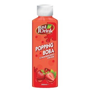 Just Drink Popping Boba Strawberry