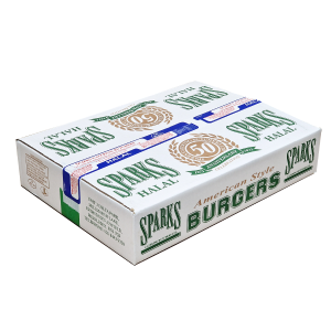 Sparks Maxi Halal Q/P Burger (4Oz)